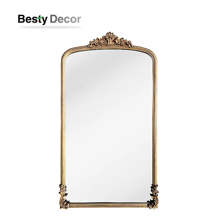Veleprodaja velikih stojećih podnih ogledala sa drvenim okvirom za dnevnu sobu